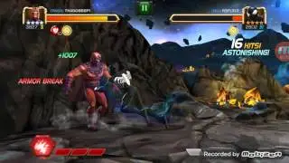 magneto vs spiderman black suite skin marvel contest of champions tip cheat