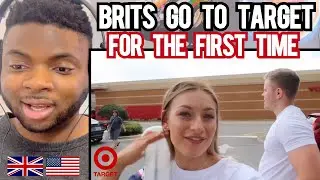 Brit Reacts To BRITS SHOP AT TARGET FOR THE FIRST TIME!
