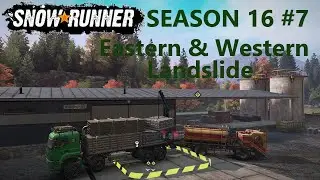 SnowRunner Season 16 WASHINGTON Solace Bay Eastern & Western Landslide #7