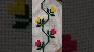 dusuti ka border design #crossstitch