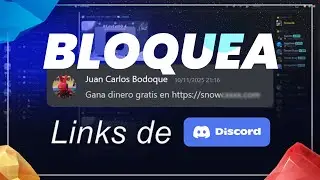 🔒 C&oacute;mo Bloquear Links en Discord en 2025 | Evita SPAM y Enlaces Peligrosos