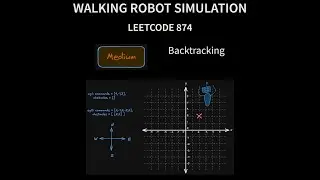 Walking Robot Simulation - Leetcode 874 - Java