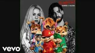 Shakira & Maluma - Clandestino (The Chipmunks Version)
