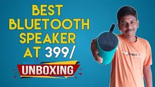 Best Bluetooth speaker 🤯under 399/ l portable bluetooth speaker l #telugutechwithrajkumar