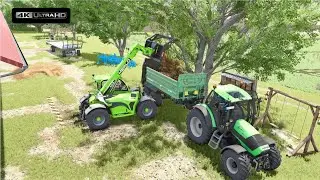 Ultra Realistic FS25 ReShade Gameplay #9 | CabView Deutz Fahr Agrotron 150