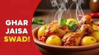 Ghar Jaisa Desi Aloo Chicken Recipe | Easy & Tasty Pakistani Chicken Curry