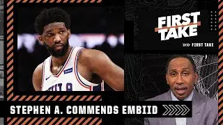 Stephen A. reacts to Joel Embiid's $196M supermax extension | First Take