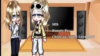 |:| MLB Reacts To Chloe As Annie Leonhart From Attack On Titan |:| ORIGINAL |:| MLB x AOT