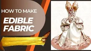 HOW TO MAKE EDIBLE FABRIC.