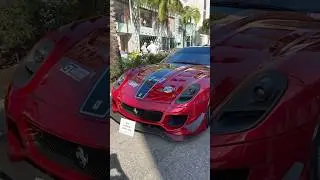 2011 Ferrari 599XX Evo at Rodeo Drive for Concours de Elegance #ferrari #automobile