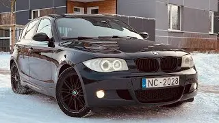 Ekskluzīvs! BMW 120Md - Automāts M47 Dīzelis - M Paka - Full Black