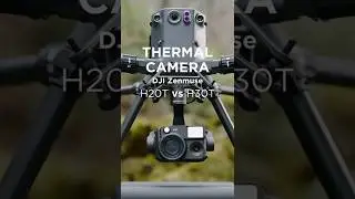 Thermal Camera Side-by-Side Comparison 🕯️ Zenmuse H30T vs H20T 🎬 @Halo-robotics