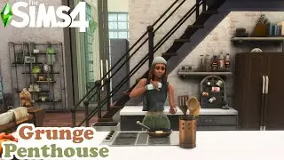 GRUNGE Apartment! | Sims 4 Speed Build