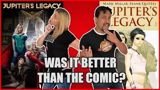 Jupiter's Legacy Season 1 & Book 1| Comic vs. Movie Faceoff | Reelz Talk |