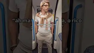 Jorginho no metr&ocirc; de Londres