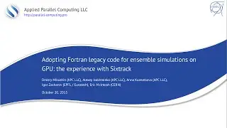 Adopting Fortran legacy code for ensemble simulations on GPU: the experience with Sixtrack