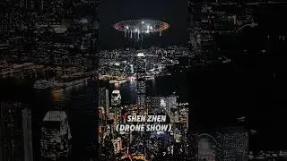 This Is Not Sci-Fi: Stunning Drone Light Show Over Shenzhen, China! 🇨🇳✨#Shenzhen#DroneShow
