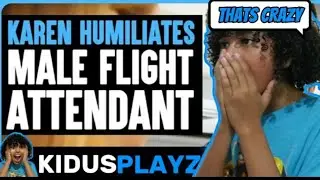 KAREN HUMILIATES a Male Flight Attendant 😱🤯