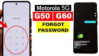 Screen Unlock or Hard Reset ' Moto G50 5G/ G60 5G ' with Easy Trick