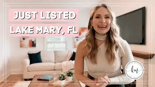 JUST LISTED in Lake Mary, FL. Under $265k l VIRTUAL HOME TOUR!