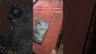 Full Shorting Removed within minute By using Dc machine
