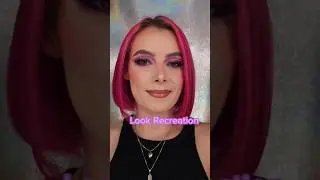 Purple Sparkle Eyeshadow: Recreating a look from @blogdohelder #eyemakeupfairy #ravemakeup