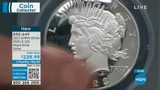2023S PR70 DCAM ANACS First Day of Issue LE 300 Peace Si...