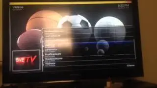 Android TV Box live sports section