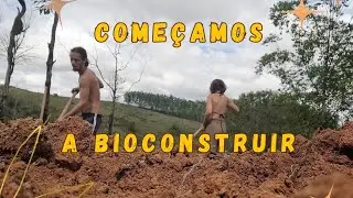 Nossa primeira bioconstrução na Serra da Canastra
