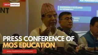 Press Conference of MoS Education, Govt of India, Dr. Subhas Sarkar