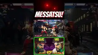 SF6 Blaz (Ryu) VS Yas (Ryu)💥Messatsu!💥スト6💥Street fighter 6