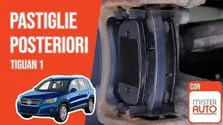 Cambio pastiglie posteriori Tiguan 1 🚗