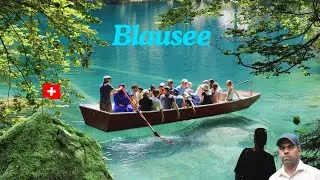 Blausee Switzerland 4K | On of the most Beautiful Blue Lake in Switzerland | #blausee #switzerland