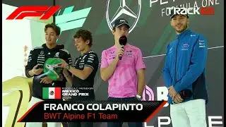 FRANCO COLAPINTO🇦🇷 PIERRE GASLY🇫🇷 GEORGE RUSSELL KIMI ANTONELLI en MEXICO GP 2025 FORMULA 1