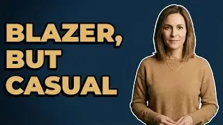 Which Accessories Dress Down A Blazer For Casual Wear?