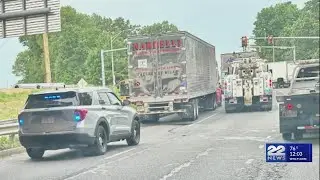 Portion of Page Blvd closed due to crash