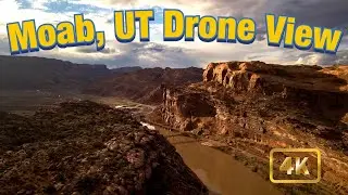 Moab, UT 4K EPIC Aerial Film. Areas near Canyonlands and Colorado River