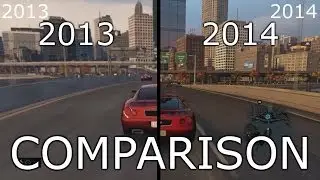 watch dogs 2012 - 2013 vs 2014 Graphics Comparison FULL COMPARISON