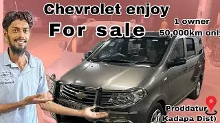Chevrolet enjoy Car is for sale | thevehiclebazaar | secondhand cars telugu |