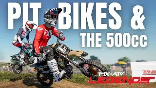 New Pit Bikes & 500cc Classes for MX vs ATV Legends - Element Bike Pack DLC #mxvsatv #pitbike #500cc