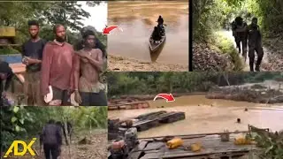GHANA POLICE SPECIAL FORCES RAID! 🚨 5 Illegal Miners Busted at Wassa Dormama &ndash; MUST WATCH!