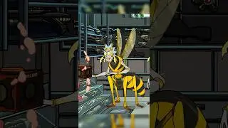@Rick and the Wasp Rick wants at any costsave morty😱|RickandMorty|#shorts