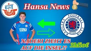 3 MILLIONEN&euro; ANGEBOT f&uuml;r NADERI. Geht er nach SCHOTTLAND? | Hansa News - Transfer Update