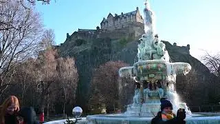 Frozen Ross Fountain