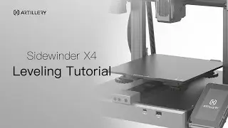 Artillery Sidewinder X4 | Hotbed Leveling Tutorial