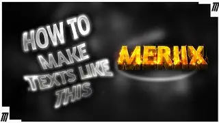 Tutorial How to make Texts For banners on Ps touch (Android, phone , IOs)!!
