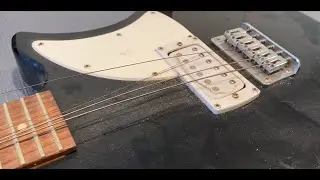 Electric guitar restoration time lapse NO TALKING