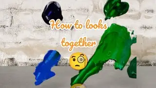 💚+💙=🤔play with colours /colour mixing guide #art #viral #trending #shorts #colour #painting #youtube