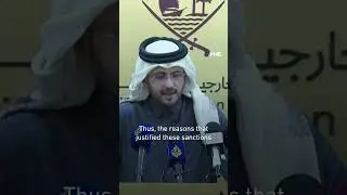 Qatar says sanctions on Syria must be lifted quickly