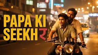 Papa Ki Seekh ❤️ | Ek Emotional Bike Ride Story | Never Be Afraid | Mumbai Vlog